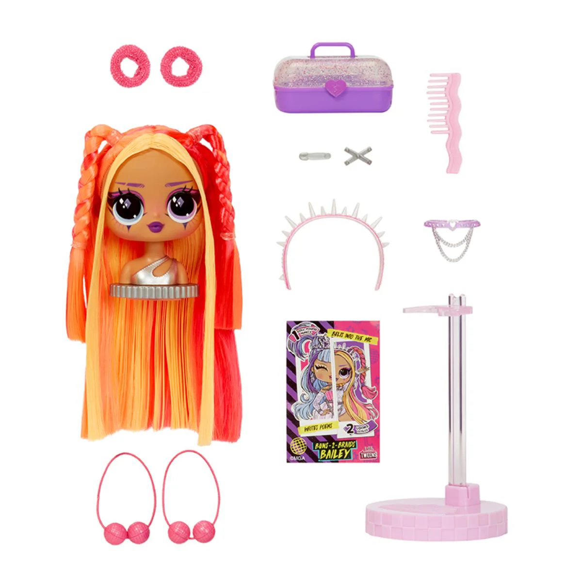 Papusa L.O.L. Surprise! Tweens seria Surprise Swap - Braids Bailey foto
