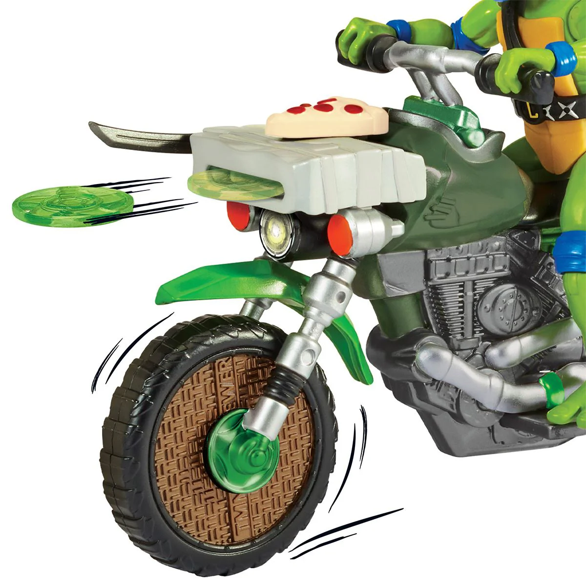 Set de joaca Motocicleta si figurina Leonardo Testoasele Ninja TMNT