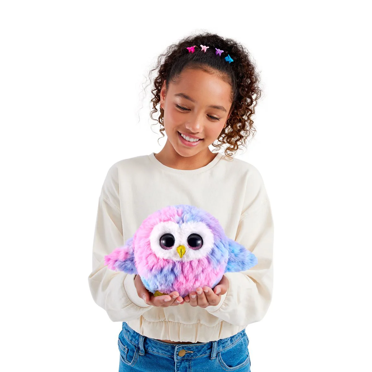 Jucarie de plus surpriza Pasari Vesele Pets Alive Chirpy Birds foto