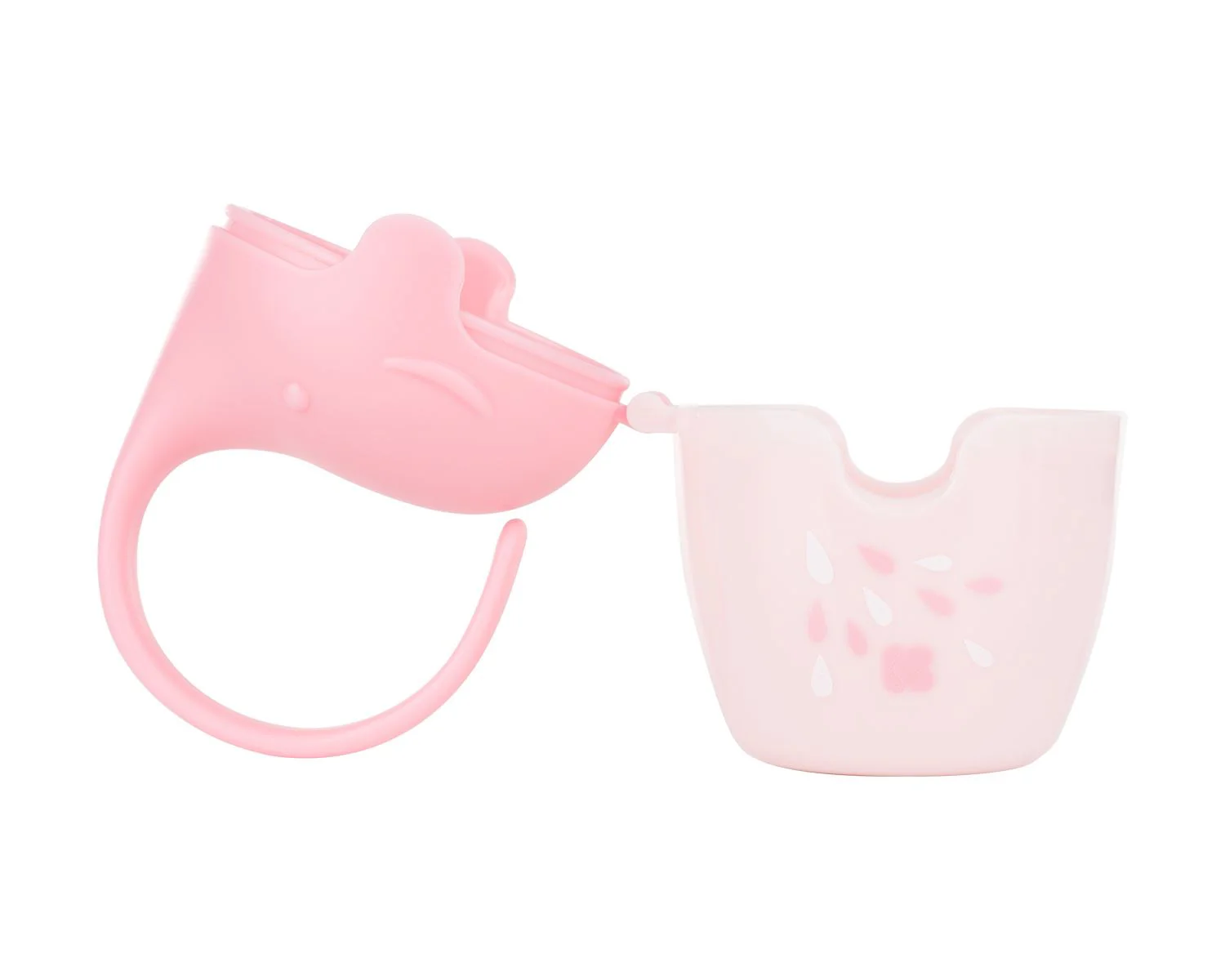 Cutie pentru suzeta KikkaBoo Elephant Pink foto