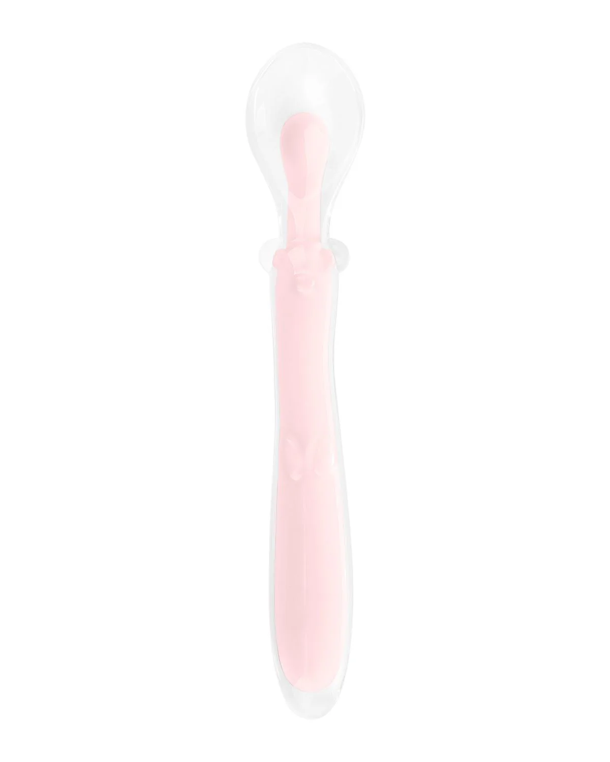 Lingurita din silicon flexibila KikkaBoo Pink