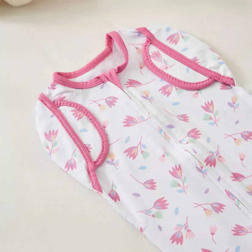 Sac pentru infasare Summer Infant SwaddleMe Tumbling Tulip (4-6 luni) foto
