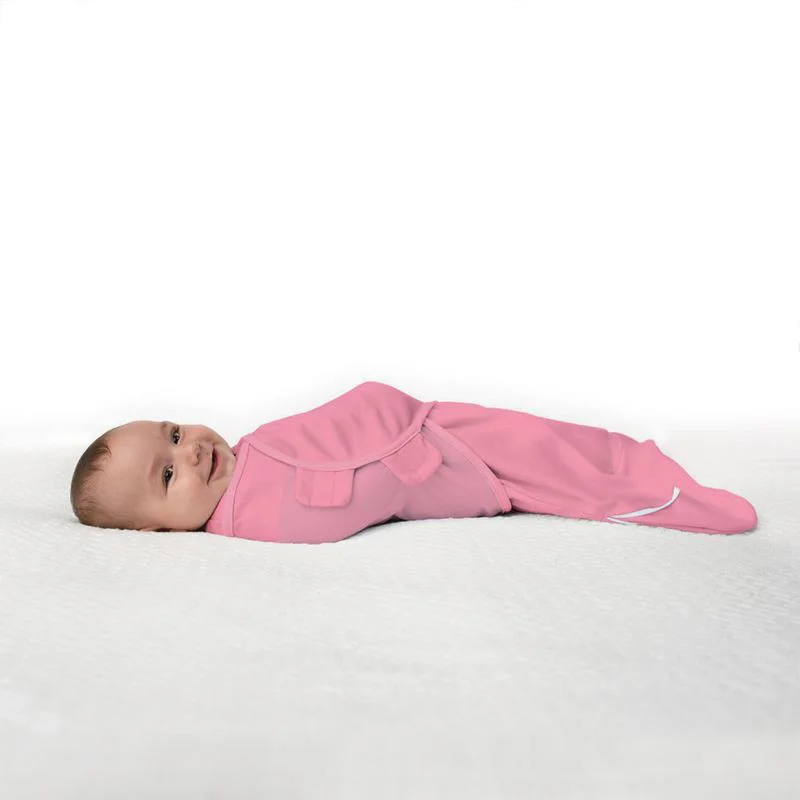 Sistem de infasare pentru bebelusi Summer Infant SwaddleMe Flamingo (0-3 luni), 2 buc. foto