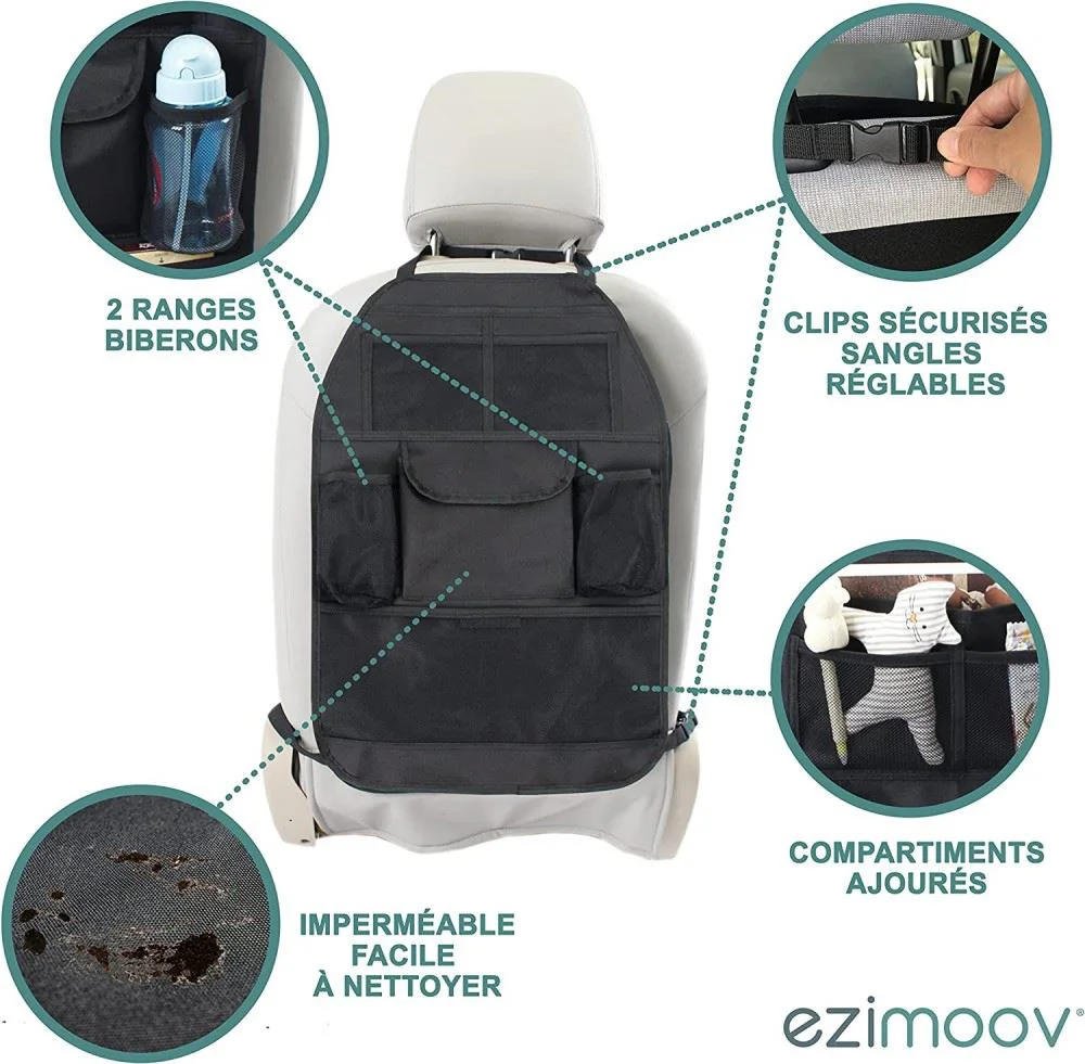 Organizator pentru scaun auto Ezimoov Travel Plus, Eco friendly