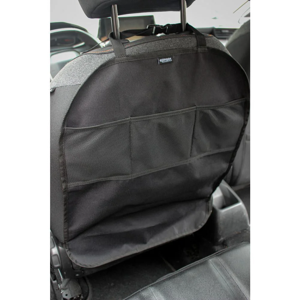Organizator si protectie scaun auto Ezimoov Travel Classic, Eco friendly foto