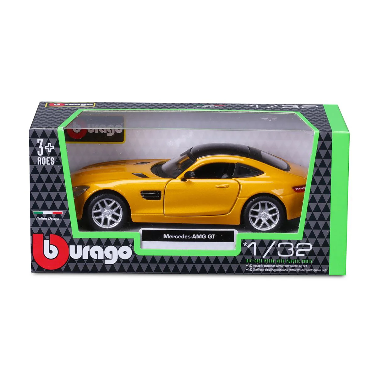 Модель автомобиля Bburago Mercedes-AMG GT, 1:32