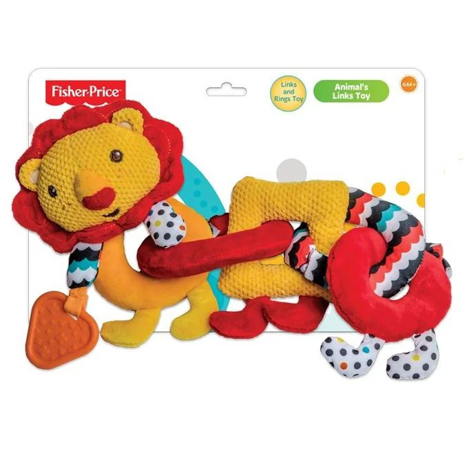 Jucarie de plus senzoriala Fisher Price cu diferite texturi foto