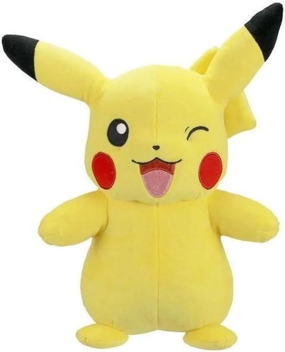 Jucarie de plus Pokemon Pikachu, 30 cm foto