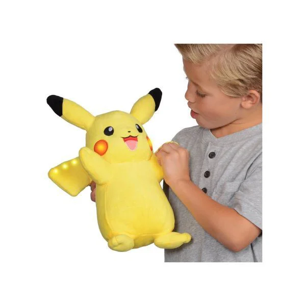 Jucarie de plus Pokemon Pikachu cu functii, 20 cm foto