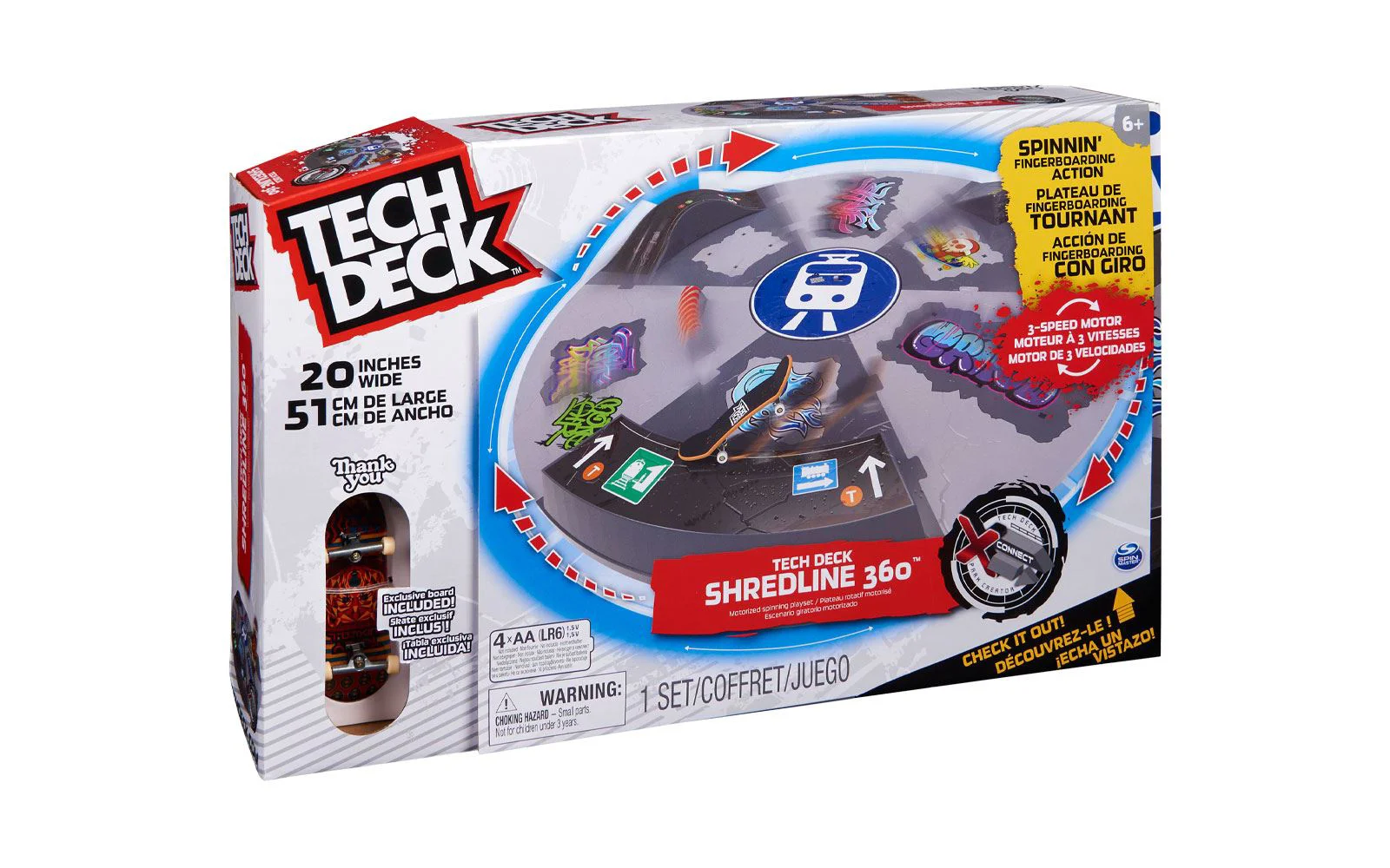 Игровой набор Tech Deck Shredline 360