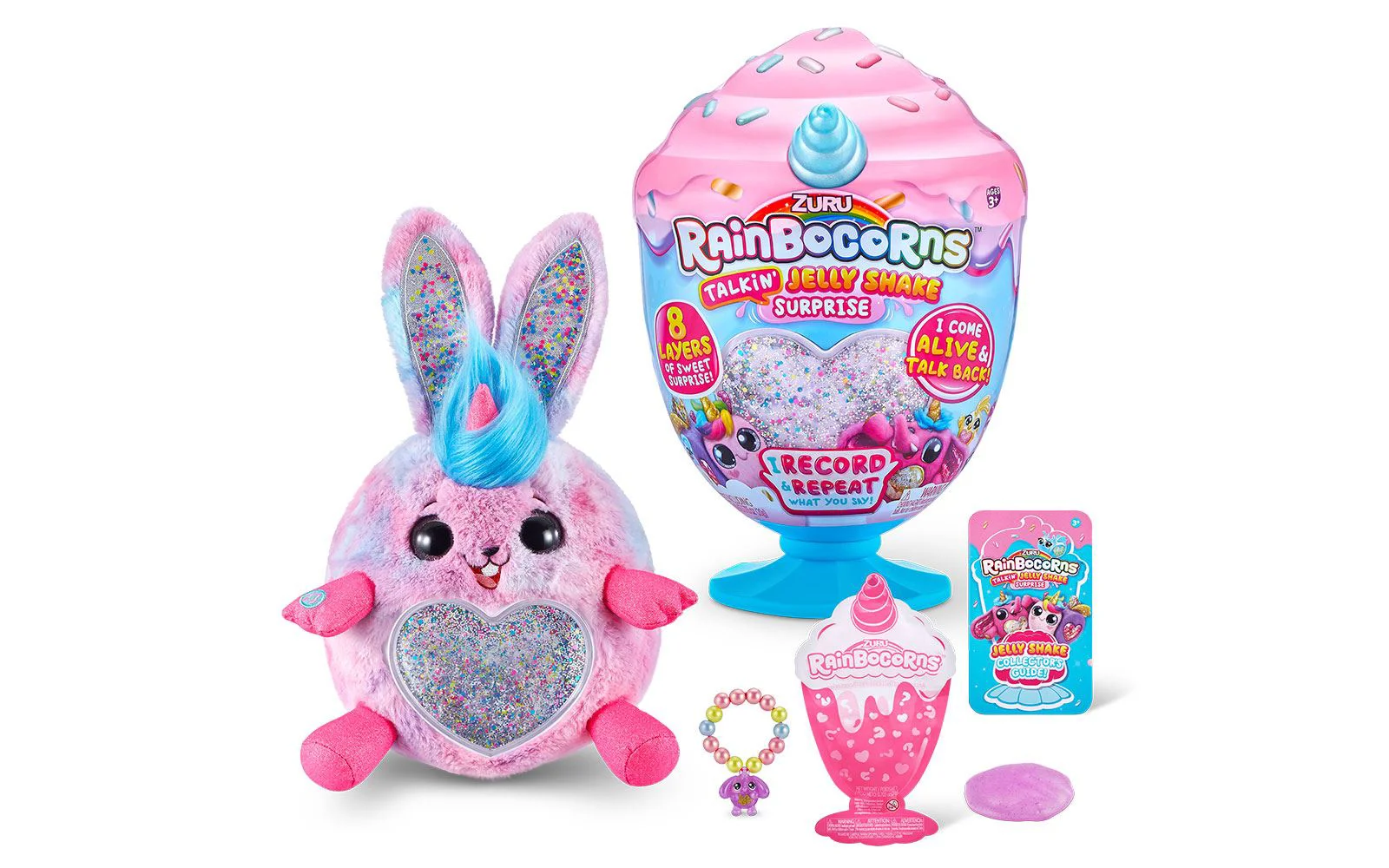 Плюшевая игрушка Zuru Sweet Shake Surprise с аксессуарами
