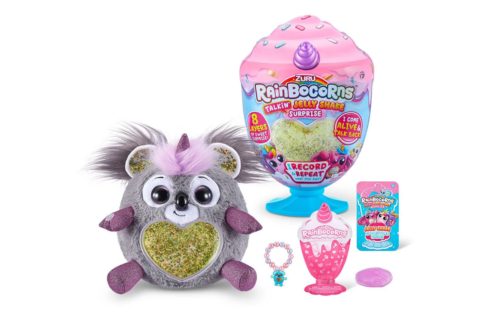 Плюшевая игрушка Zuru Sweet Shake Surprise с аксессуарами