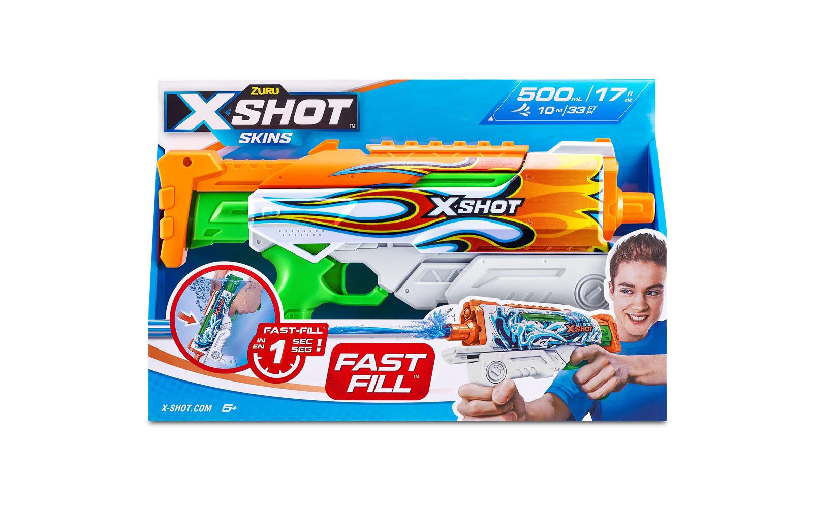 Blaster cu apa X-Shot Hyper Skins Fast Fill