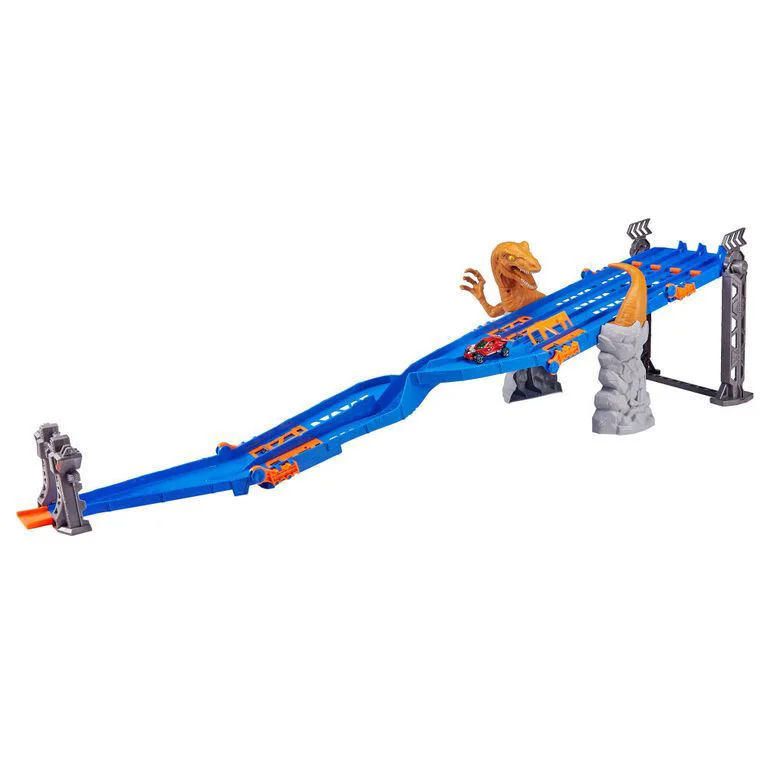 Игровой набор Zuru 4-Lane Raptor Attack Маршрут на машине