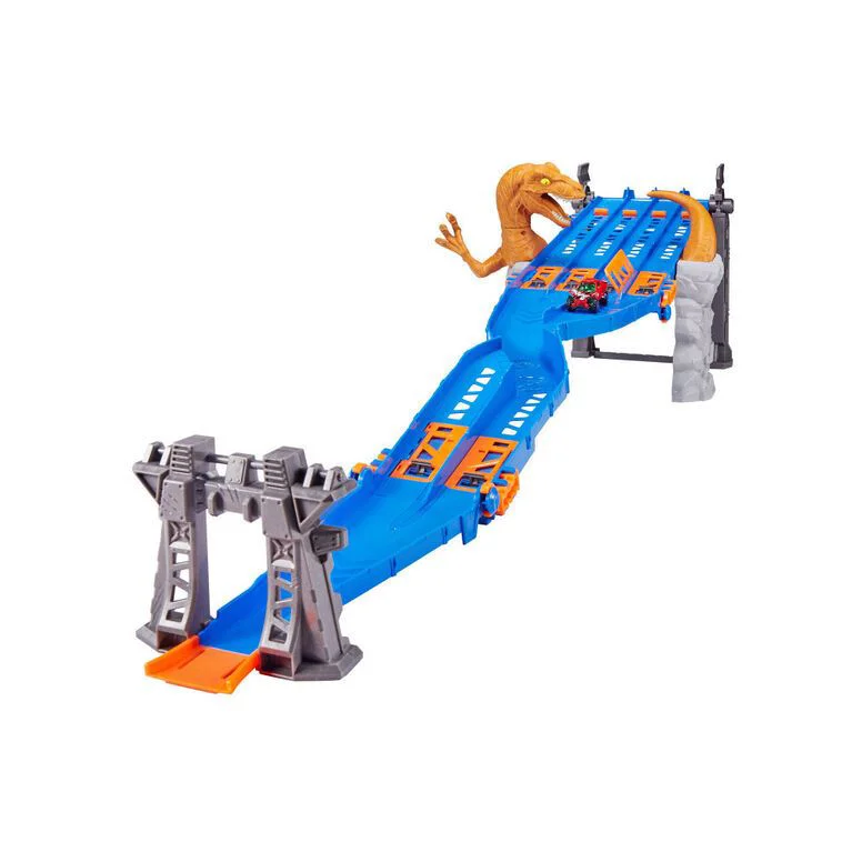 Игровой набор Zuru 4-Lane Raptor Attack Маршрут на машине