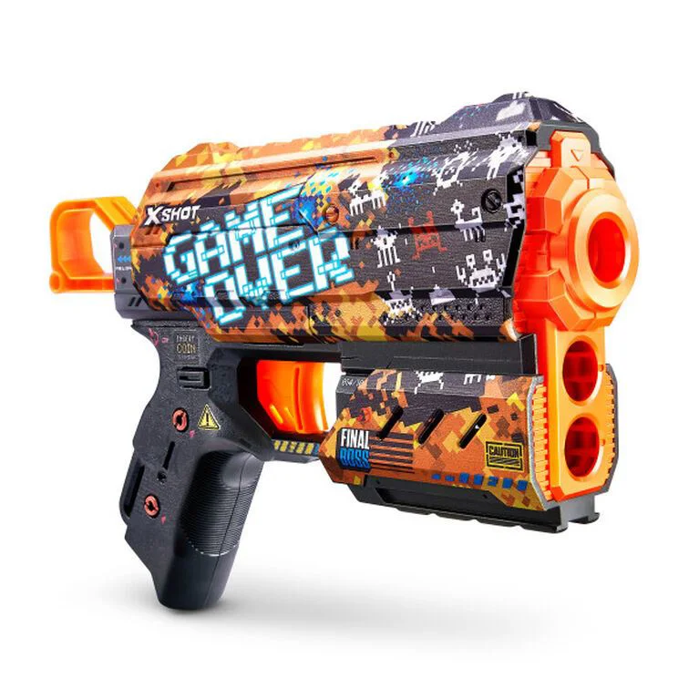 Blaster X-Shot Skins Flux Game Over