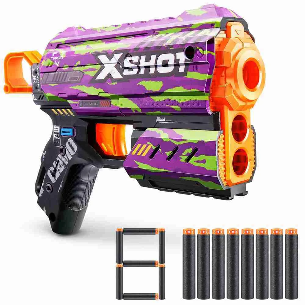 Бластер X-Shot Skins Flux Crucifer