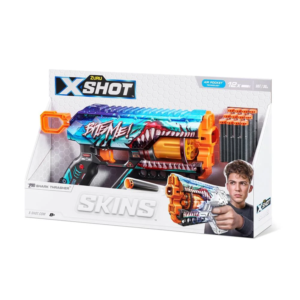 Blaster X-Shot Skins Griefer Shark Thrasher foto