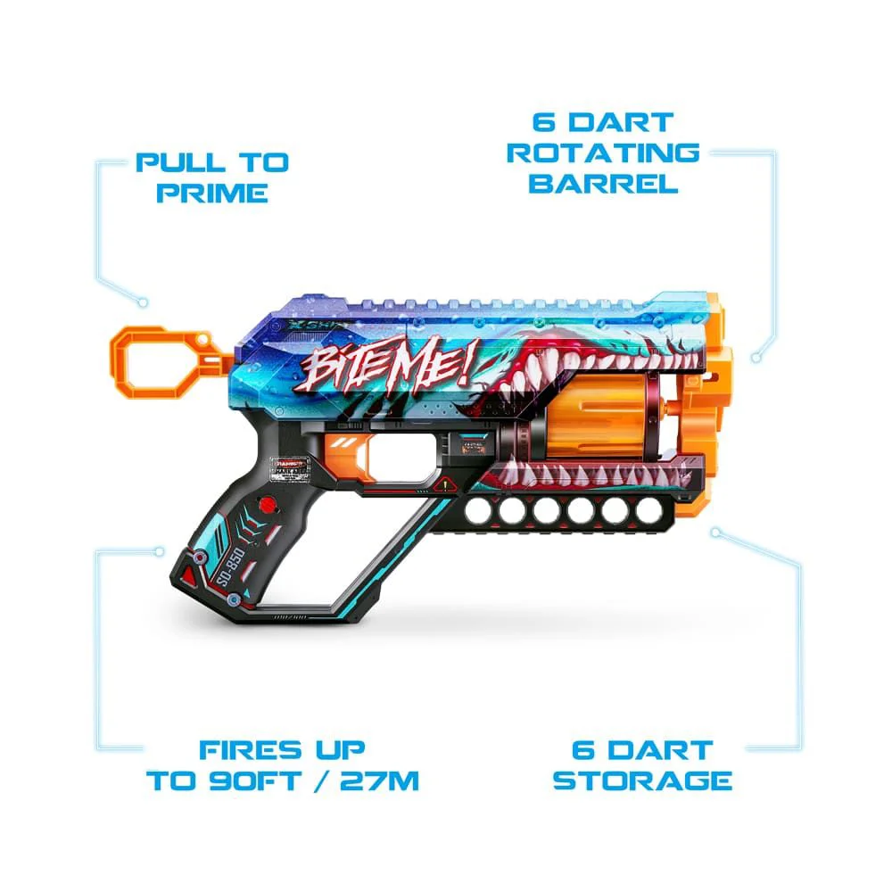 Blaster X-Shot Skins Griefer Shark Thrasher foto