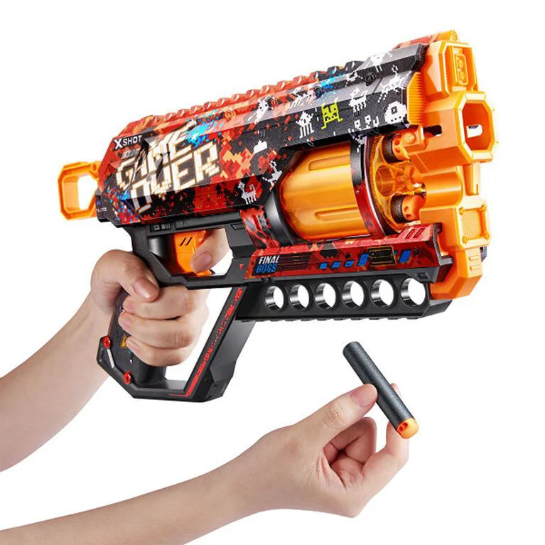 Бластер X-Shot Skins Griefer Game Over