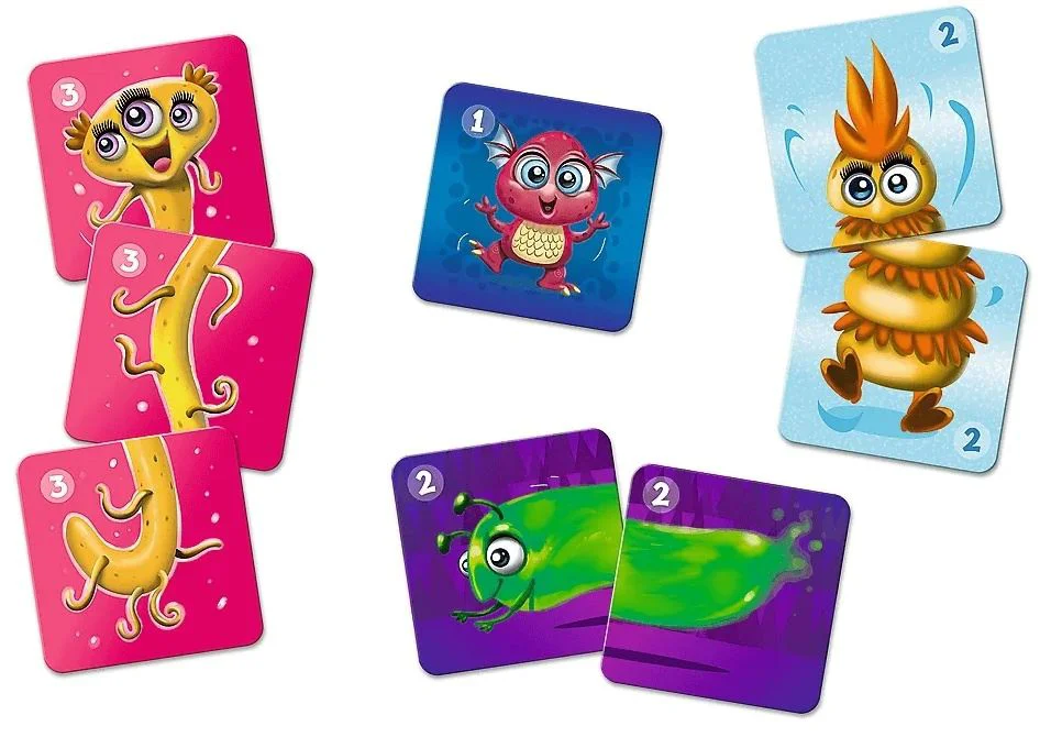 Настольная игра Trefl - Memos classic&plus Cute monsters foto