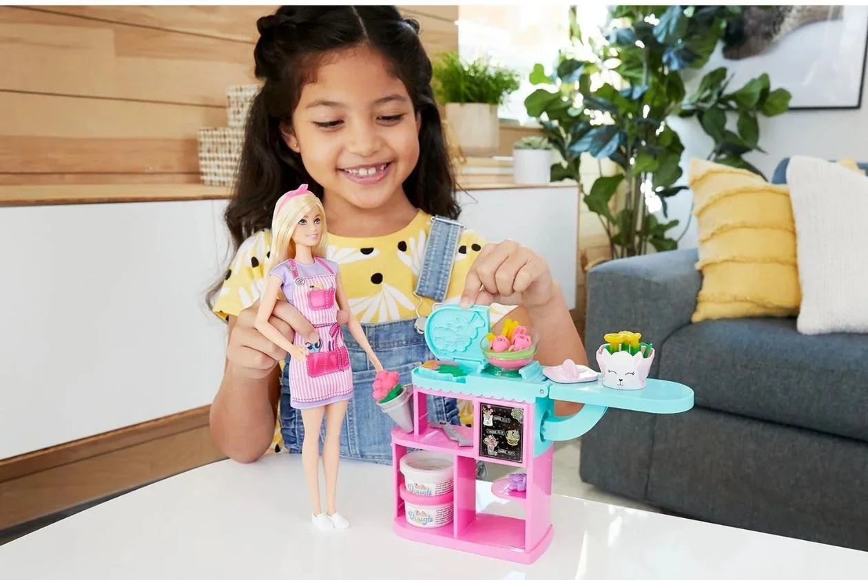 Set de joaca Barbie Florarie foto