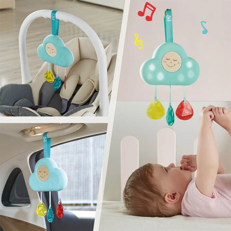 Игрушка для кроватки Hape Музыкальное облако света foto