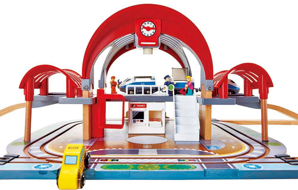 Игровой набор Hape Станция Гранд-Сити