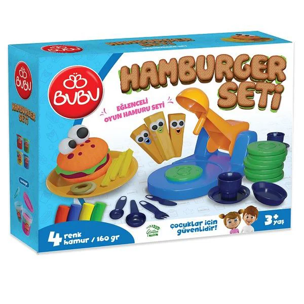 Set de plastilina Bubu Burger
