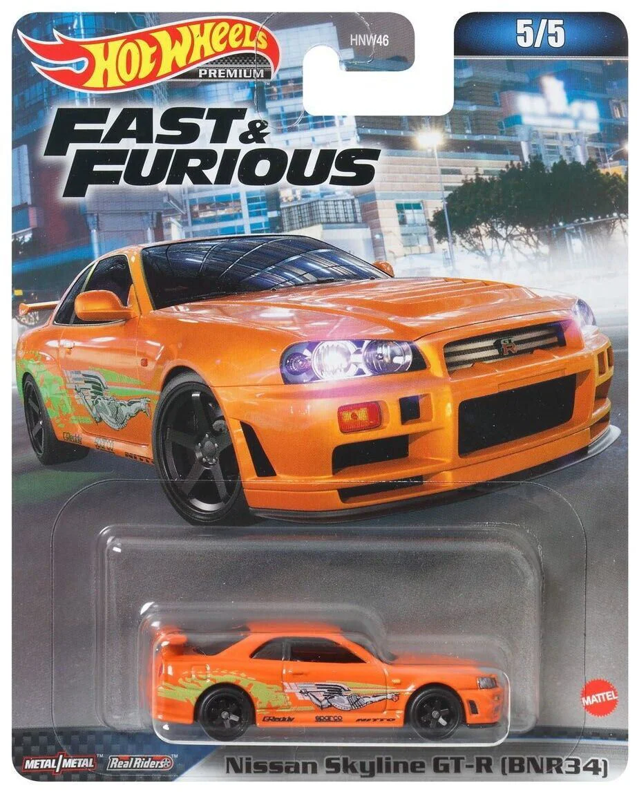 Металлическая машина Hot Wheels Fast and Furious foto
