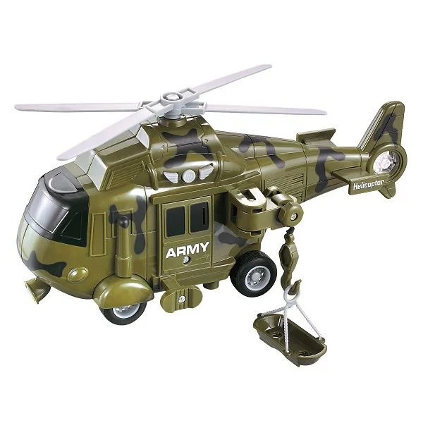 Masina cu inertie Wenyi Elicopter militar (1:20) foto
