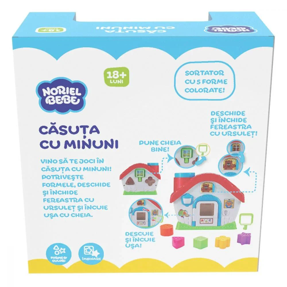 Jucarie pentru bebelusi Noriel Casuta cu minuni foto
