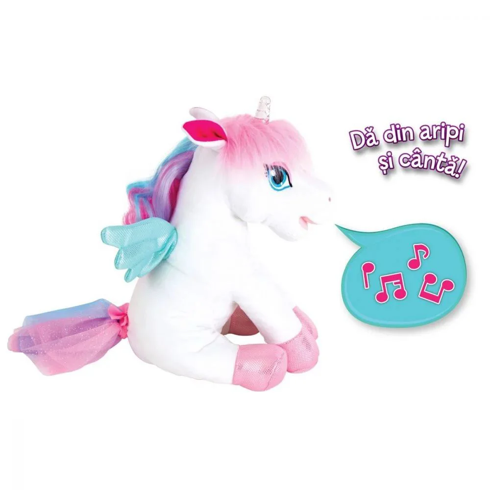 Jucarie de plus Noriel Pets Luana Printesa unicorn foto
