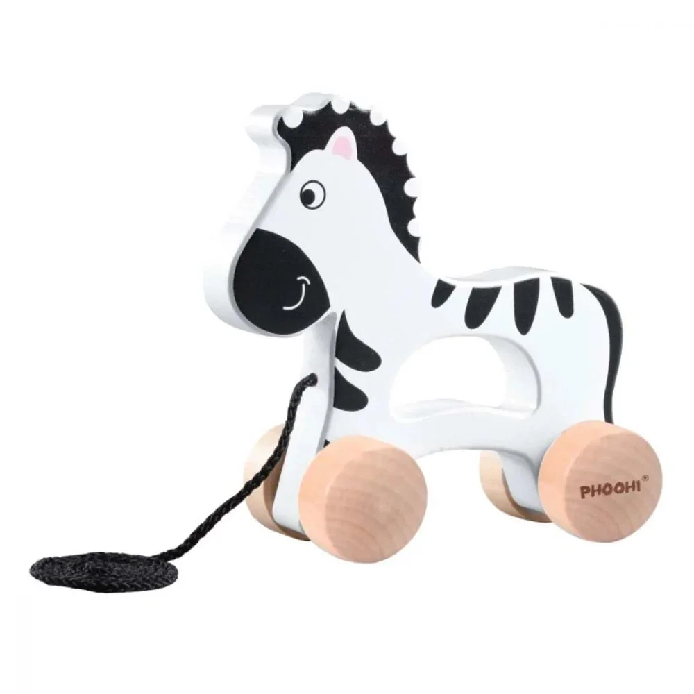 Jucarie din lemn Noriel Bebe Animalutul meu Zebra foto