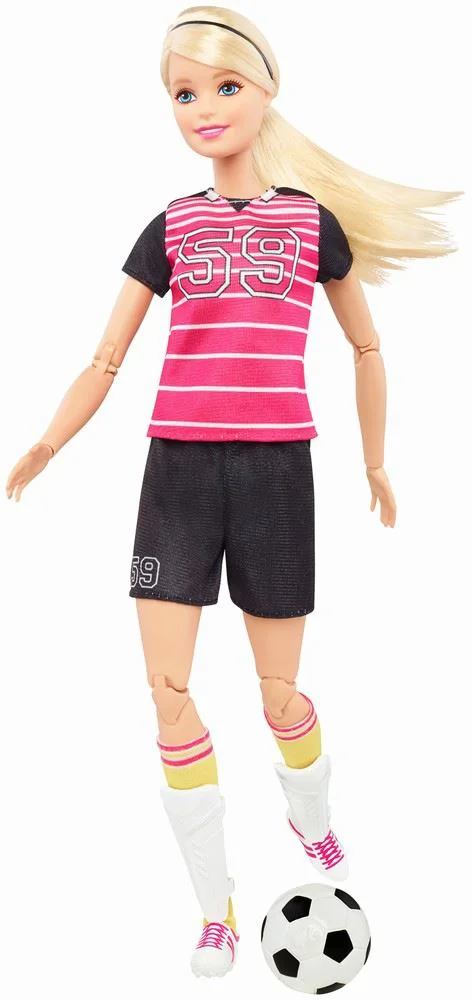 Papusa Barbie Sporturi active foto