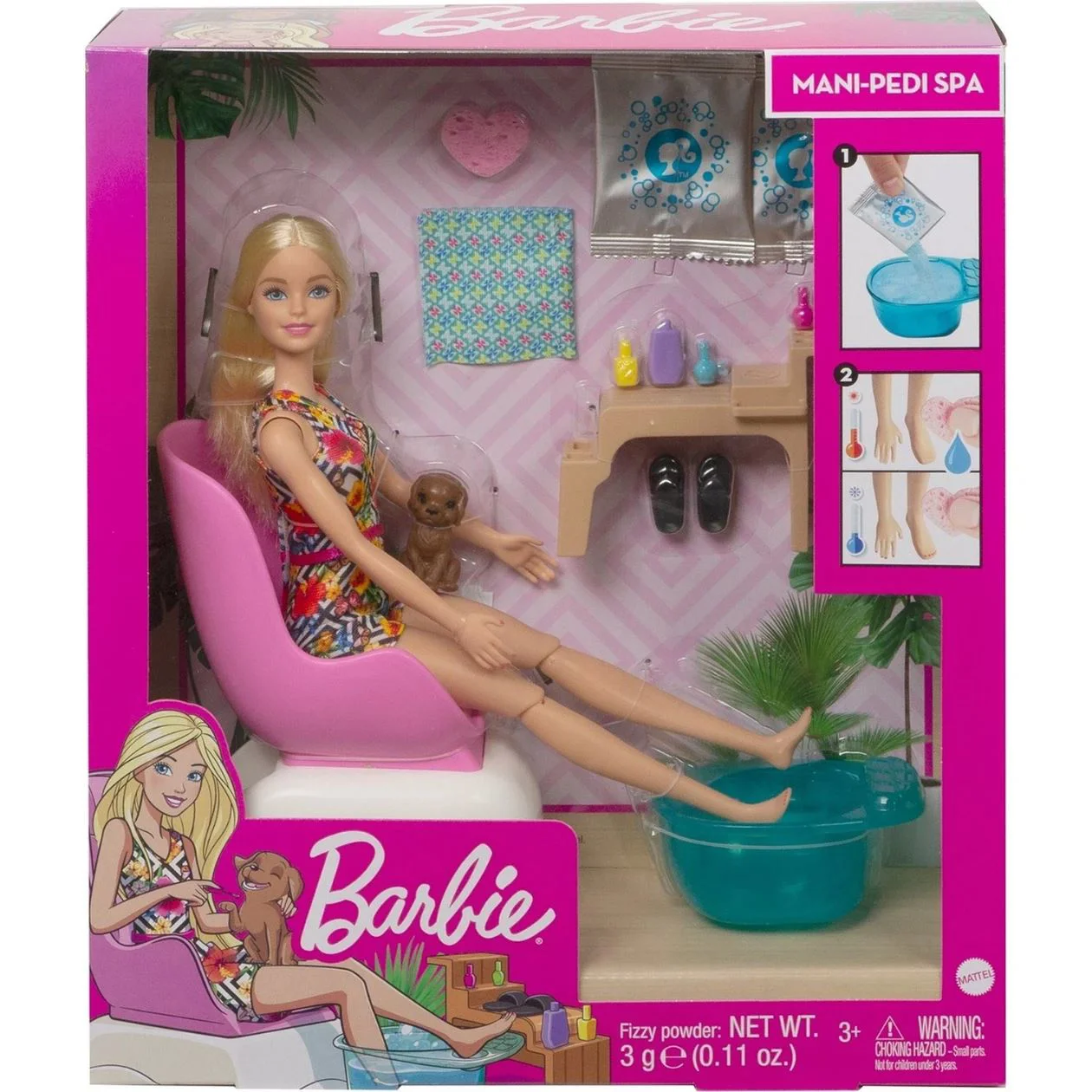 Кукла Barbie Салон педикюра