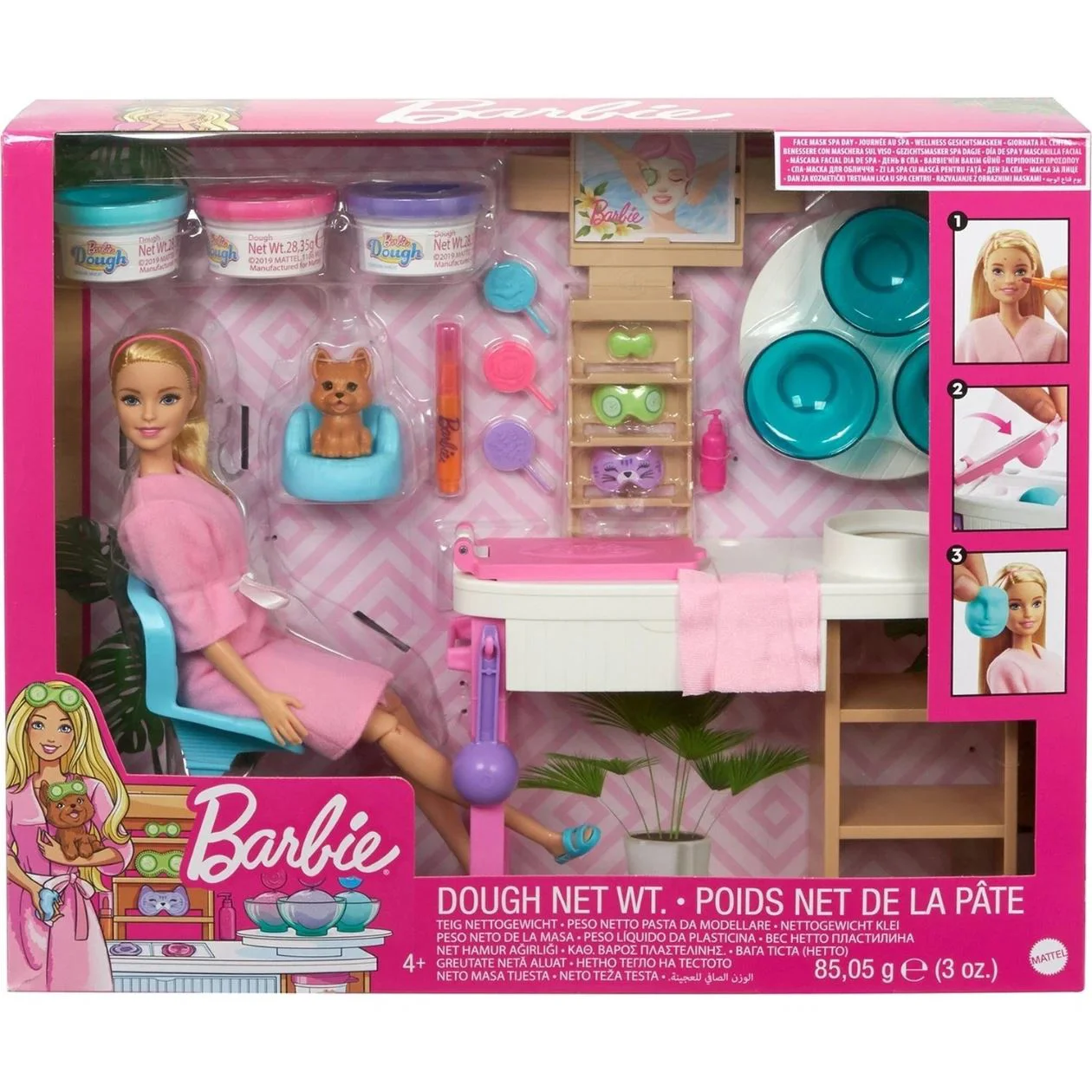 Papusa Barbie Ingrijire delicata la spa foto