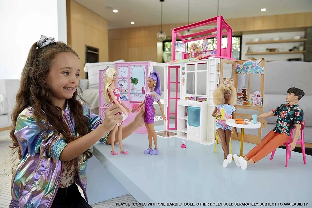 Кукла Barbie с домом foto