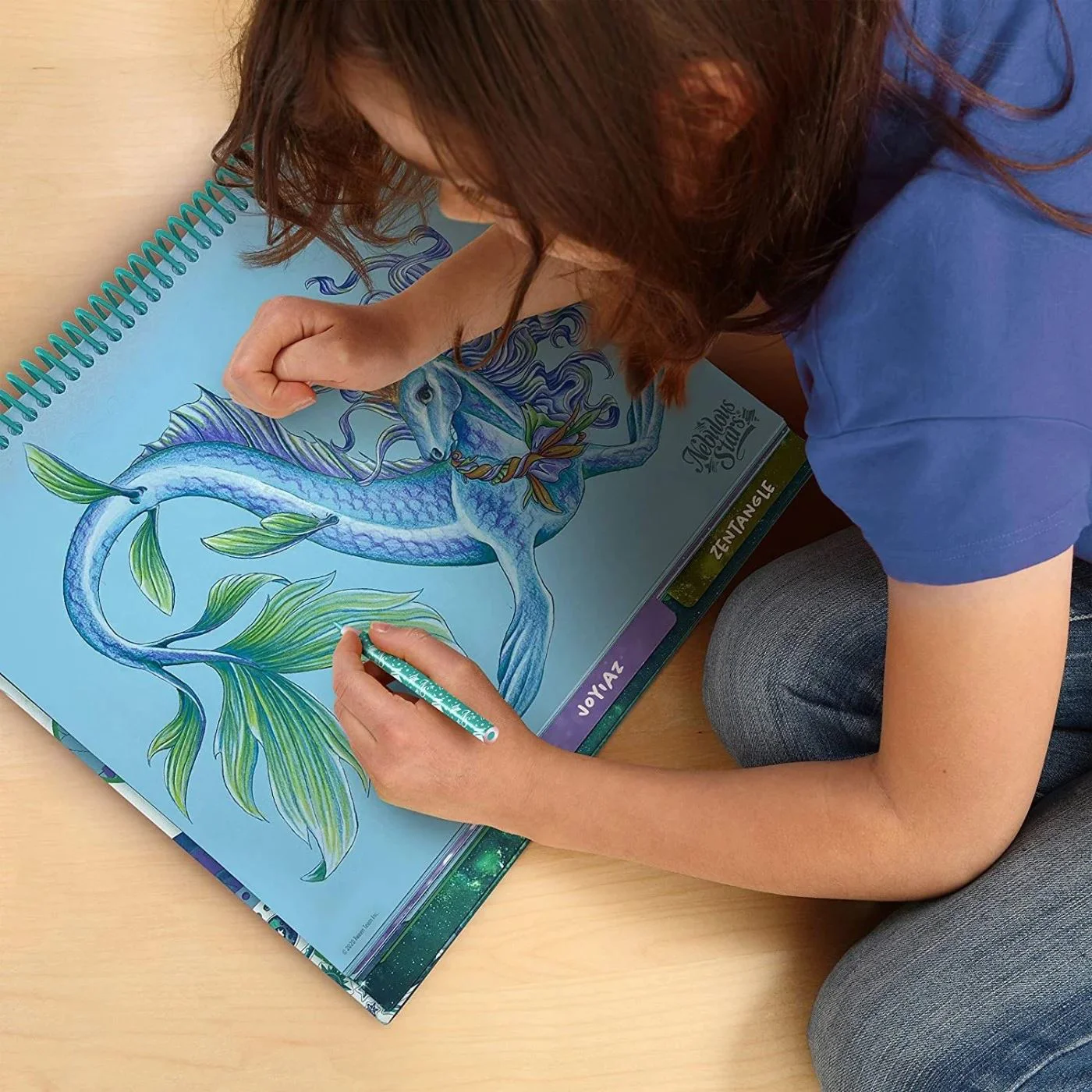 Creative Sketchbook Nebulous Stars Fantasy Horses - Water foto