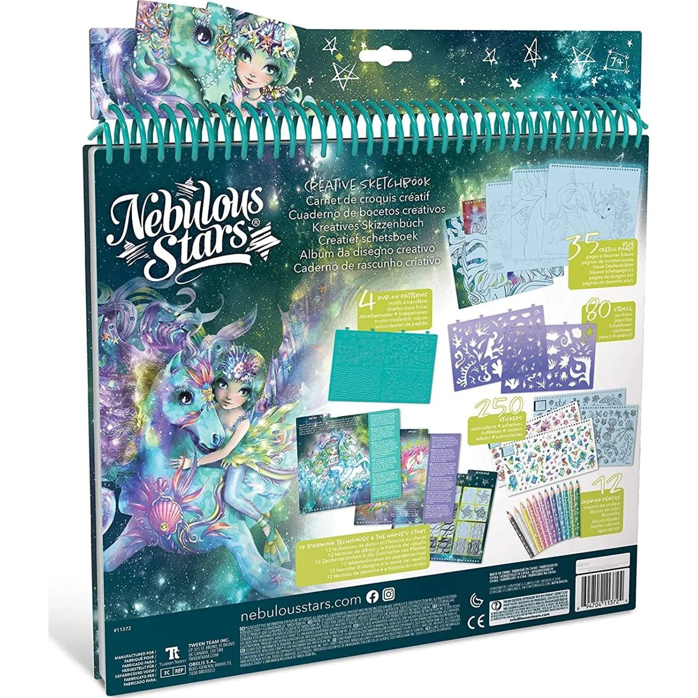 Creative Sketchbook Nebulous Stars Fantasy Horses - Water foto