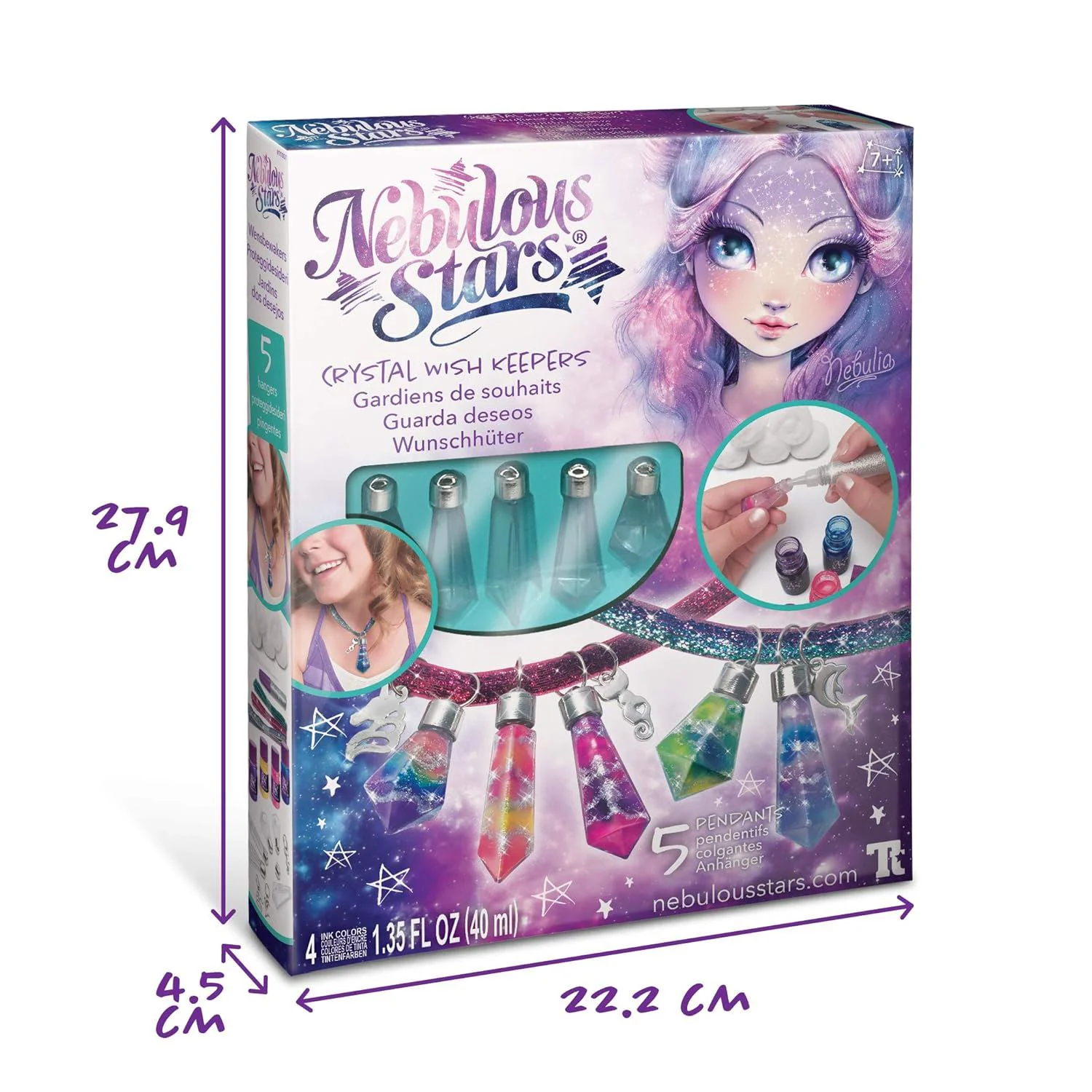 Set creatie bijuterii Nebulous Stars Crystal Wish Keepers