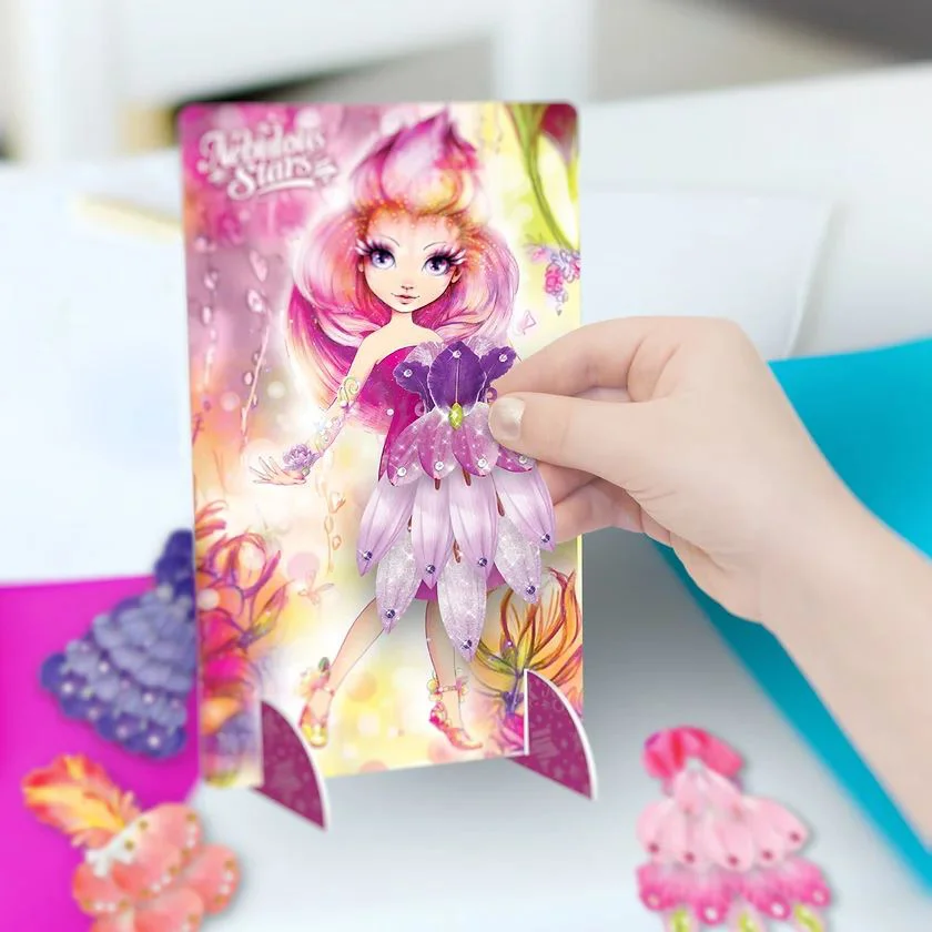 Set de creatie Nebulous Stars Floral Dress Designer foto