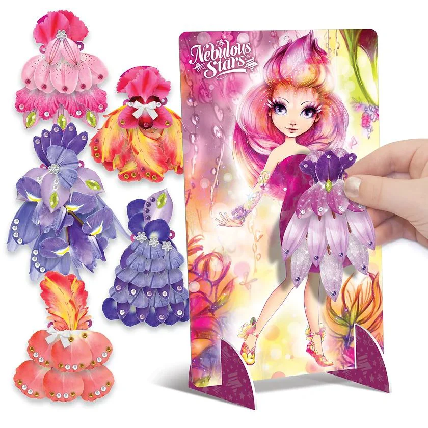 Set de creatie Nebulous Stars Floral Dress Designer foto