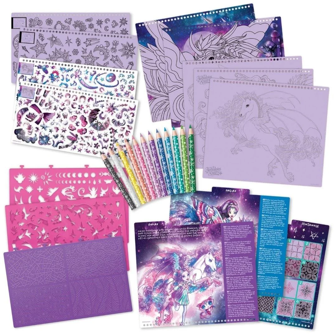 Sketchbook creativ Nebulous Stars Fantasy Horses - Space foto