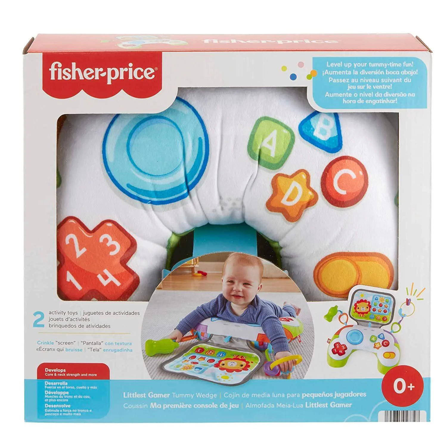 Jucarie senzoriala Fisher Price Pernuta cu activitati