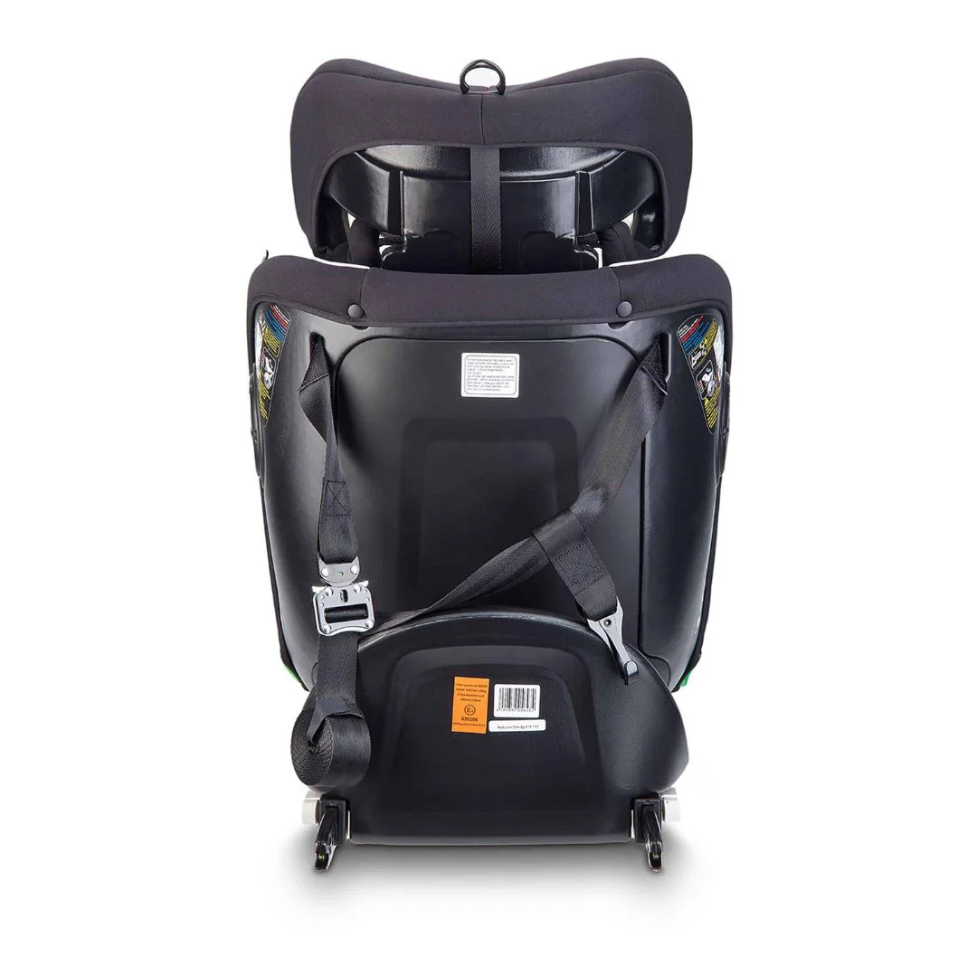 Scaun auto rotativ cu isofix BabyGo Nova 2 Black, 40-150 cm, certificat R129