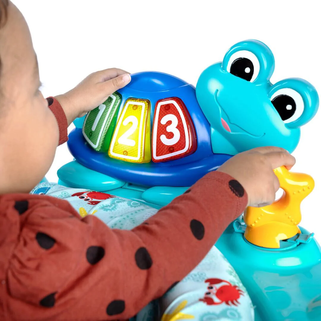 Centru de activitati cu jucarie electronica Baby Einstein Curiosity Cove