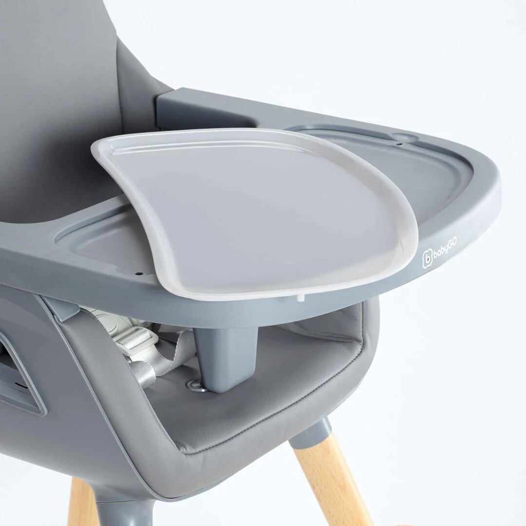 Scaun de masa transformabil BabyGo Scandi Grey