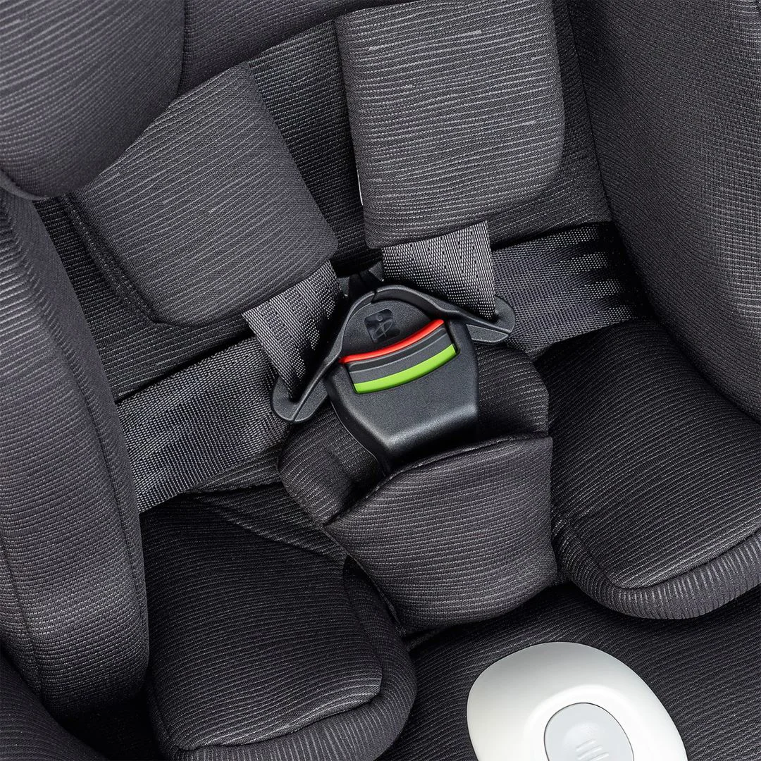 Scaun auto rotativ cu isofix BabyGo Prime Black, 40-150 cm, certificat R129