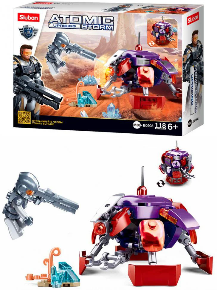 Constructor Sluban Atomic Storm Command R foto